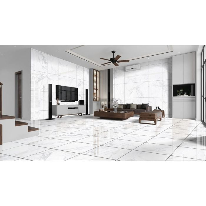 Natural Marble 60x60 White Polished