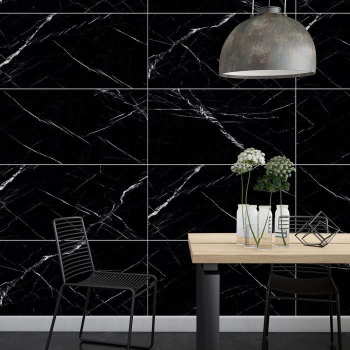 Marquina Marble 60x120 Black Polished