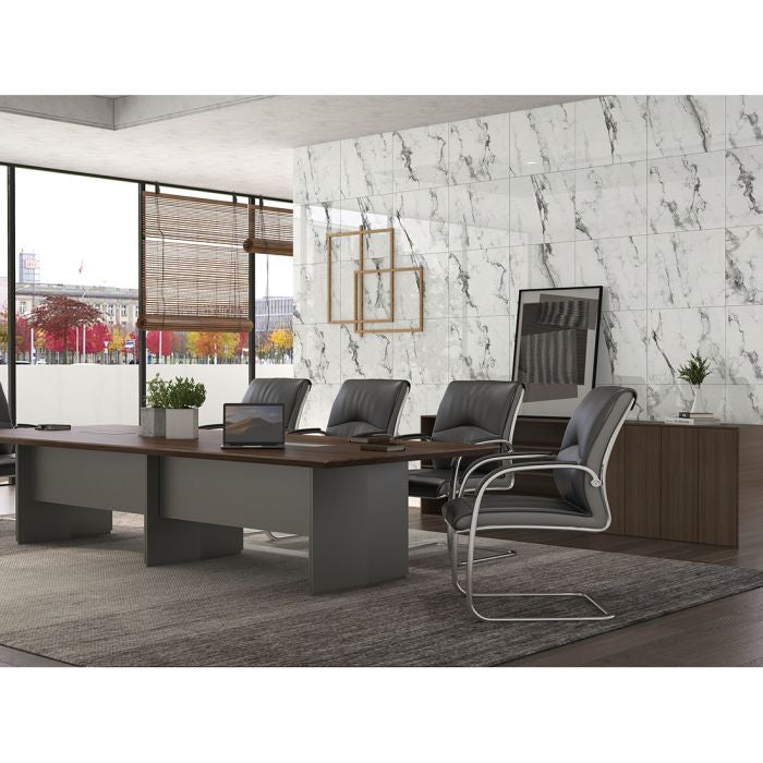 Lucca Marble 60x60 White Polished