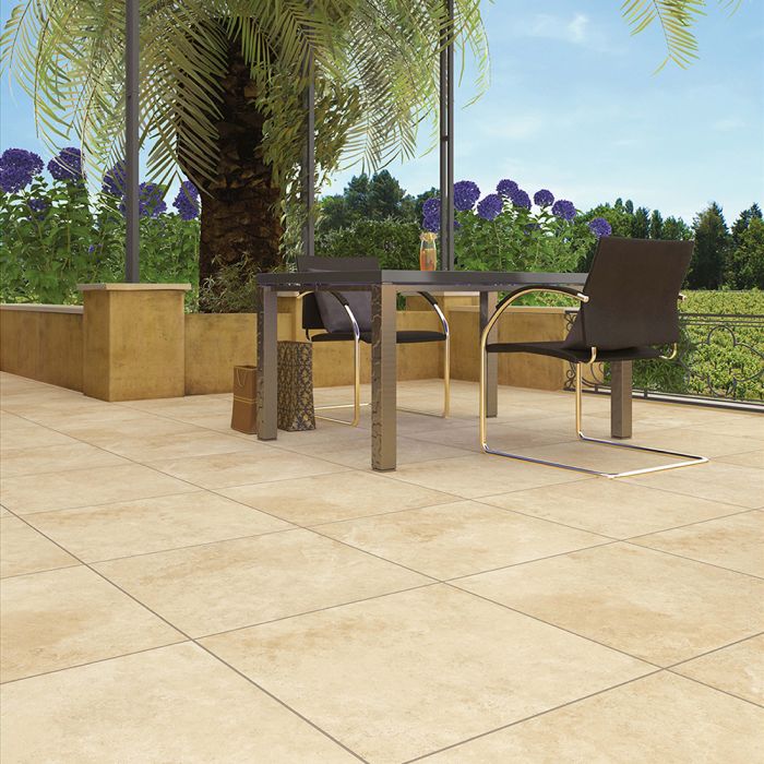 Travertine Paver 60x90x2 Beige Matt R11