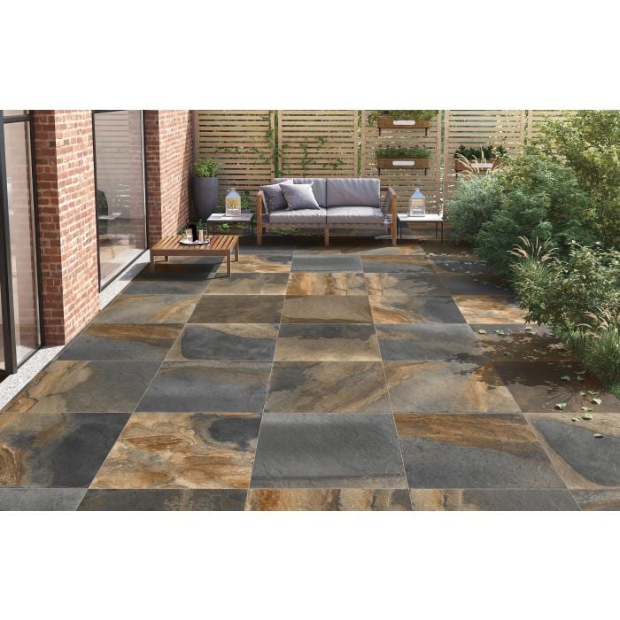 Slate Corinthian 60x90x2 Multi Matt R11