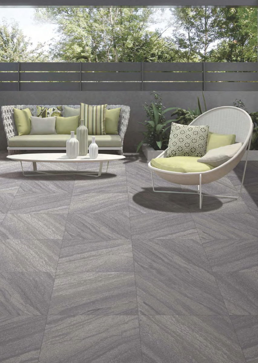 Calizo 60x60x2 Anthracite Matt R11