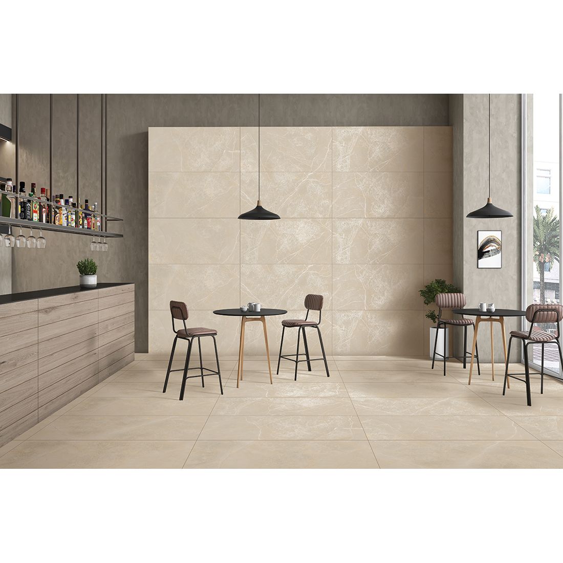 Galway 60×120 Beige Matt Carving R9