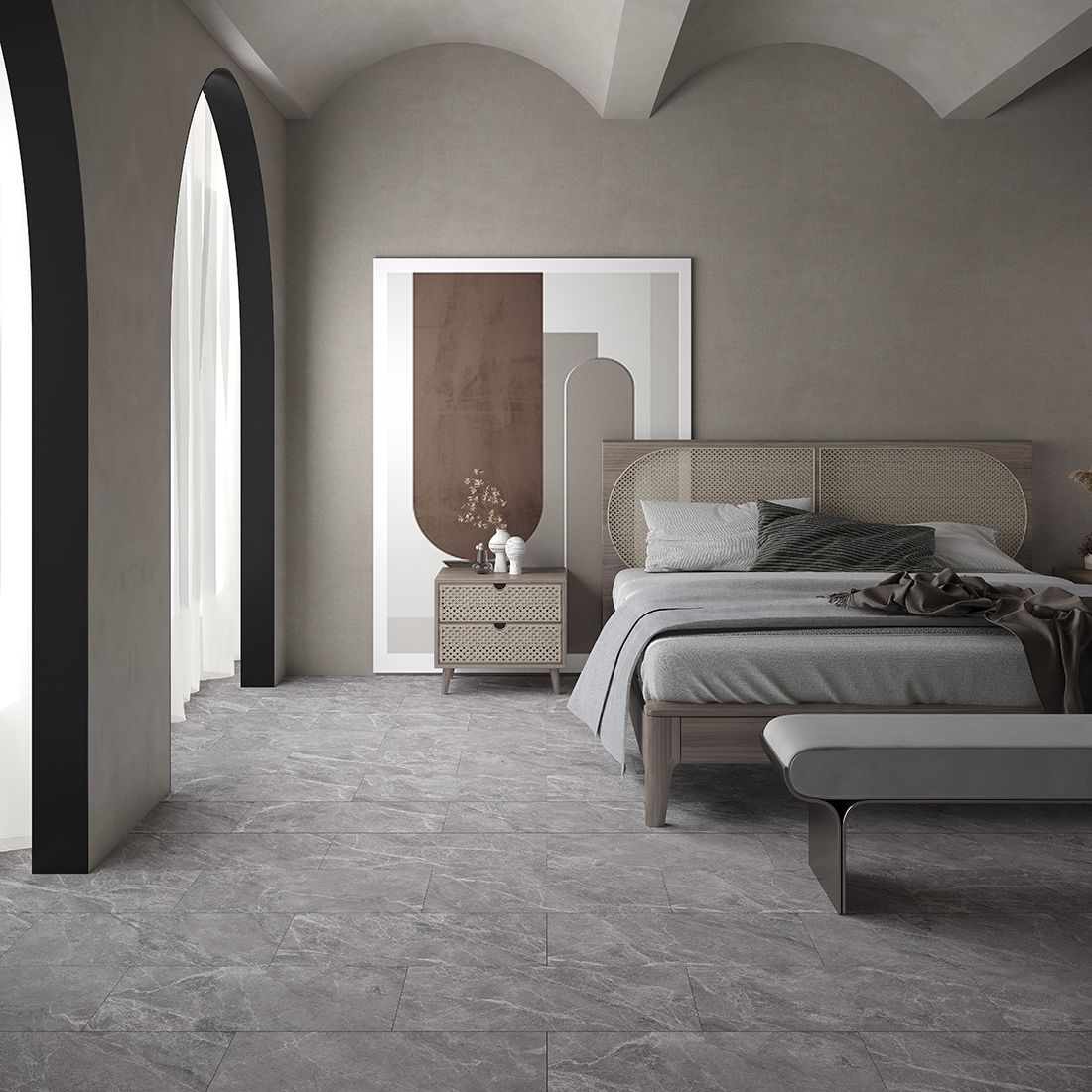 Las Palmas 30×60 Anthracite Matt R9
