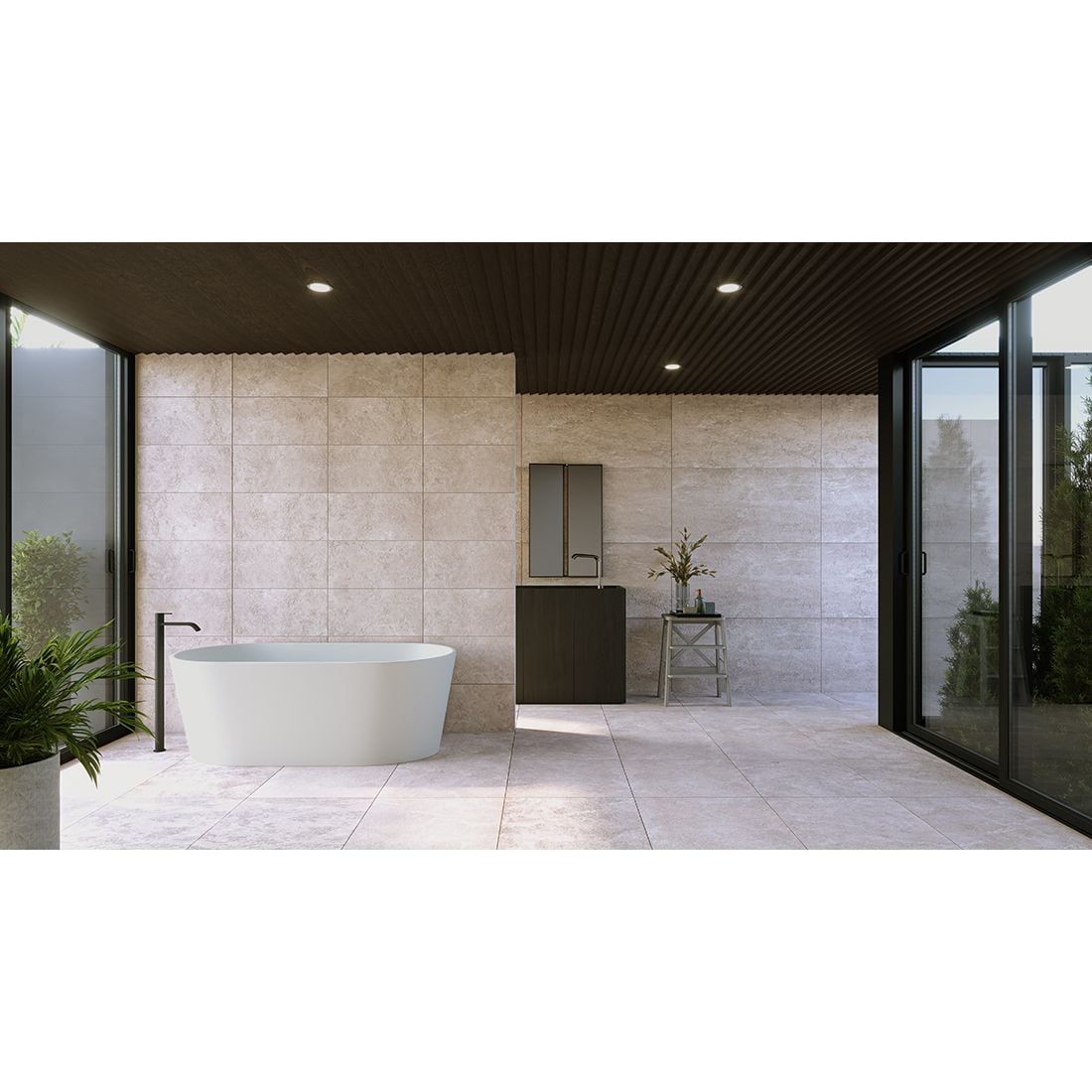 Lodestone 30×60 Natural Matt Carving