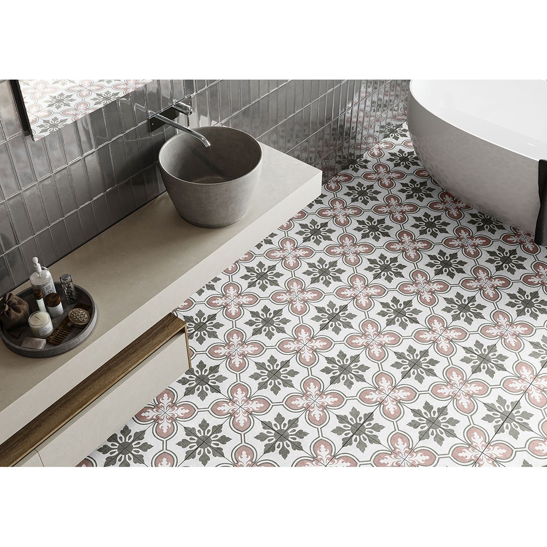 Lys Bermondsey 45×45 White Matt R10