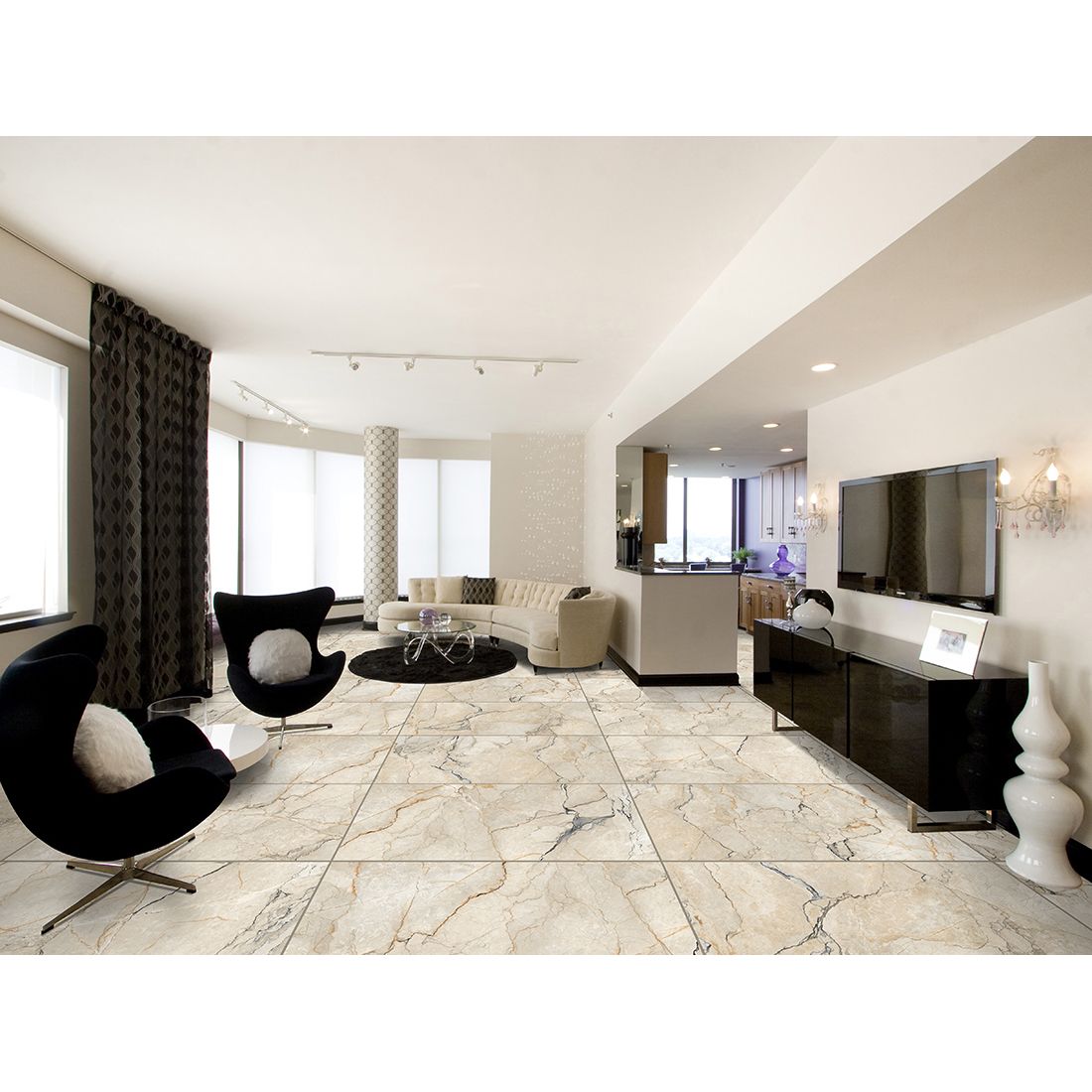 Marmo Silvestre 60×120 Beige Matt Carving