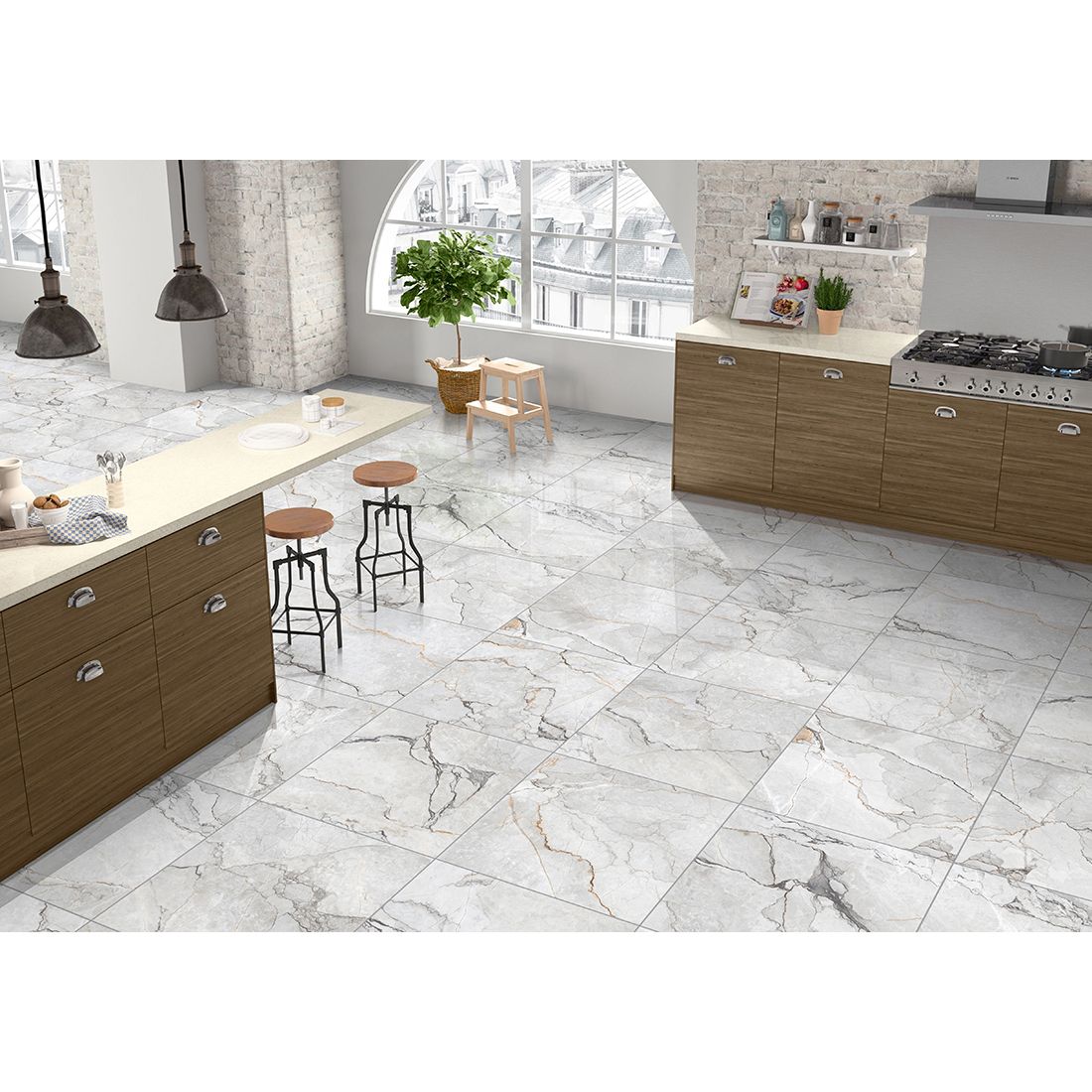 Marmo Silvestre 60×60 Pearl Polished