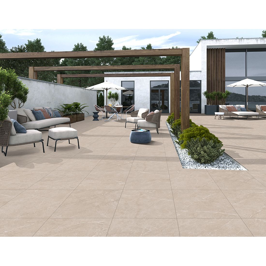 Mineral Stone 60×60 Marfil Matt R9