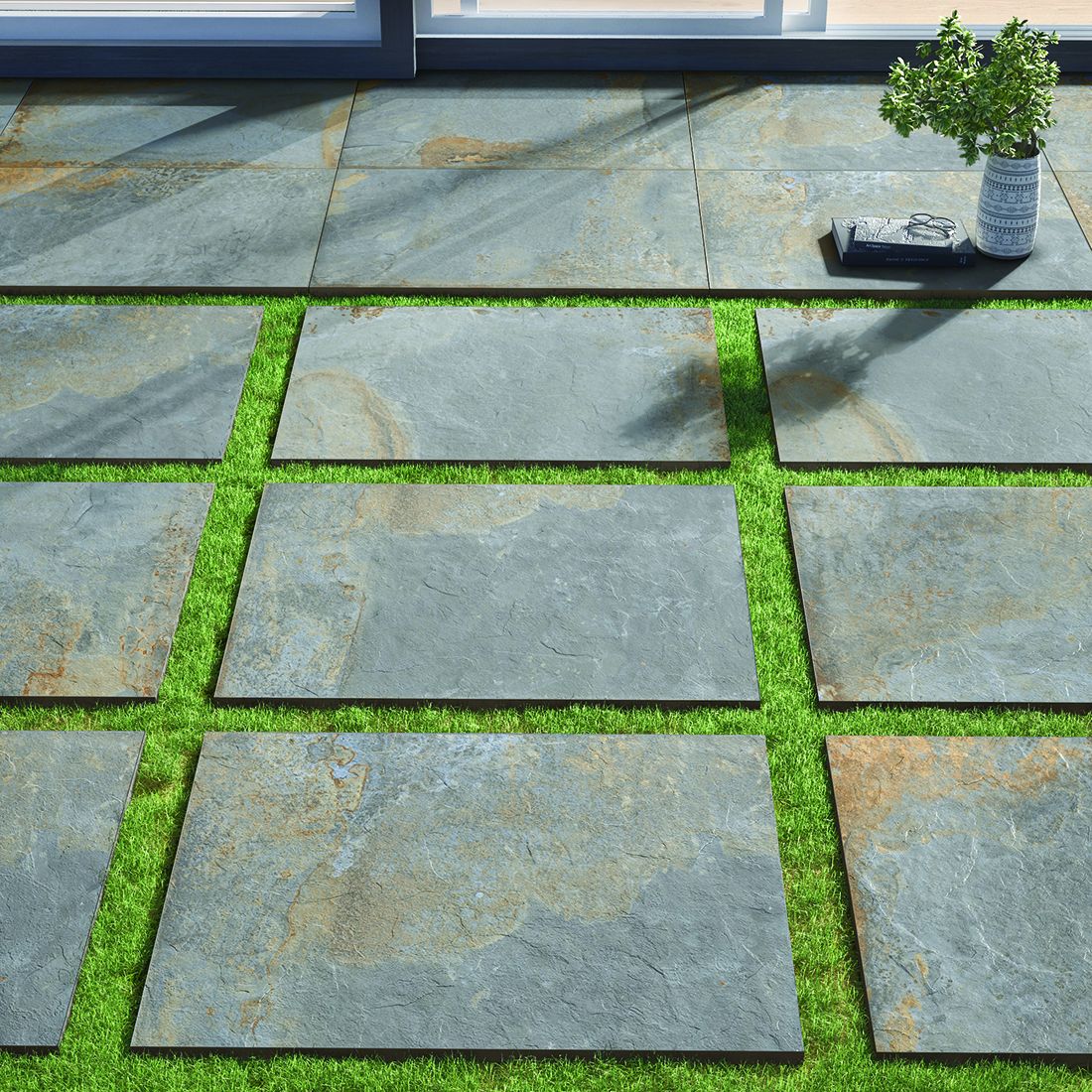 Natural Stone Paver 60x90x2 Azul Matt R11