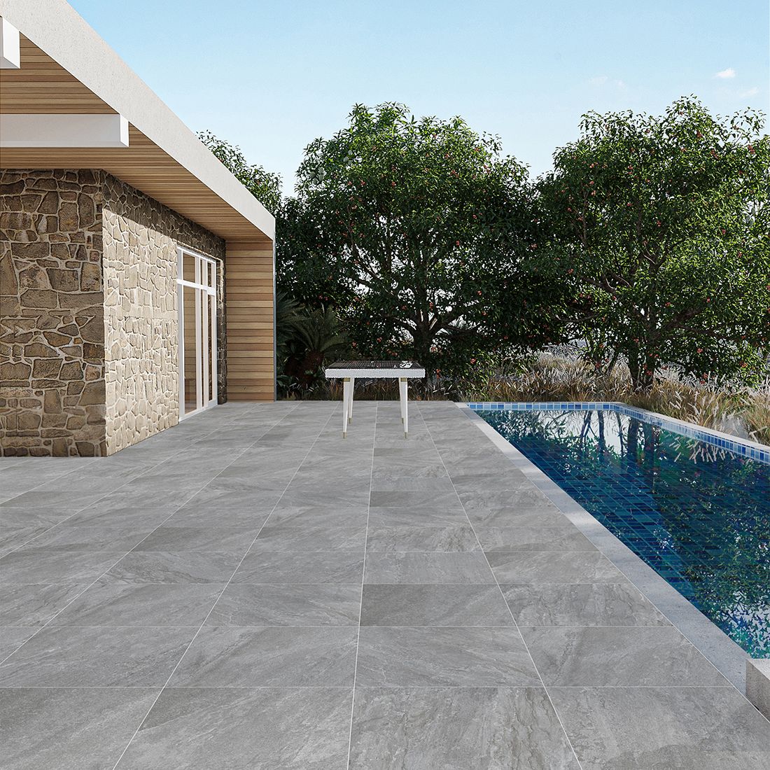Oasis Rock 60x90x2 Grigio Matt R11