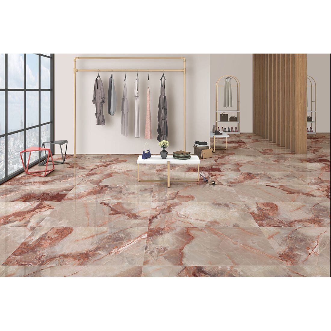 Onyx Icon 60×120 Ruby Polished