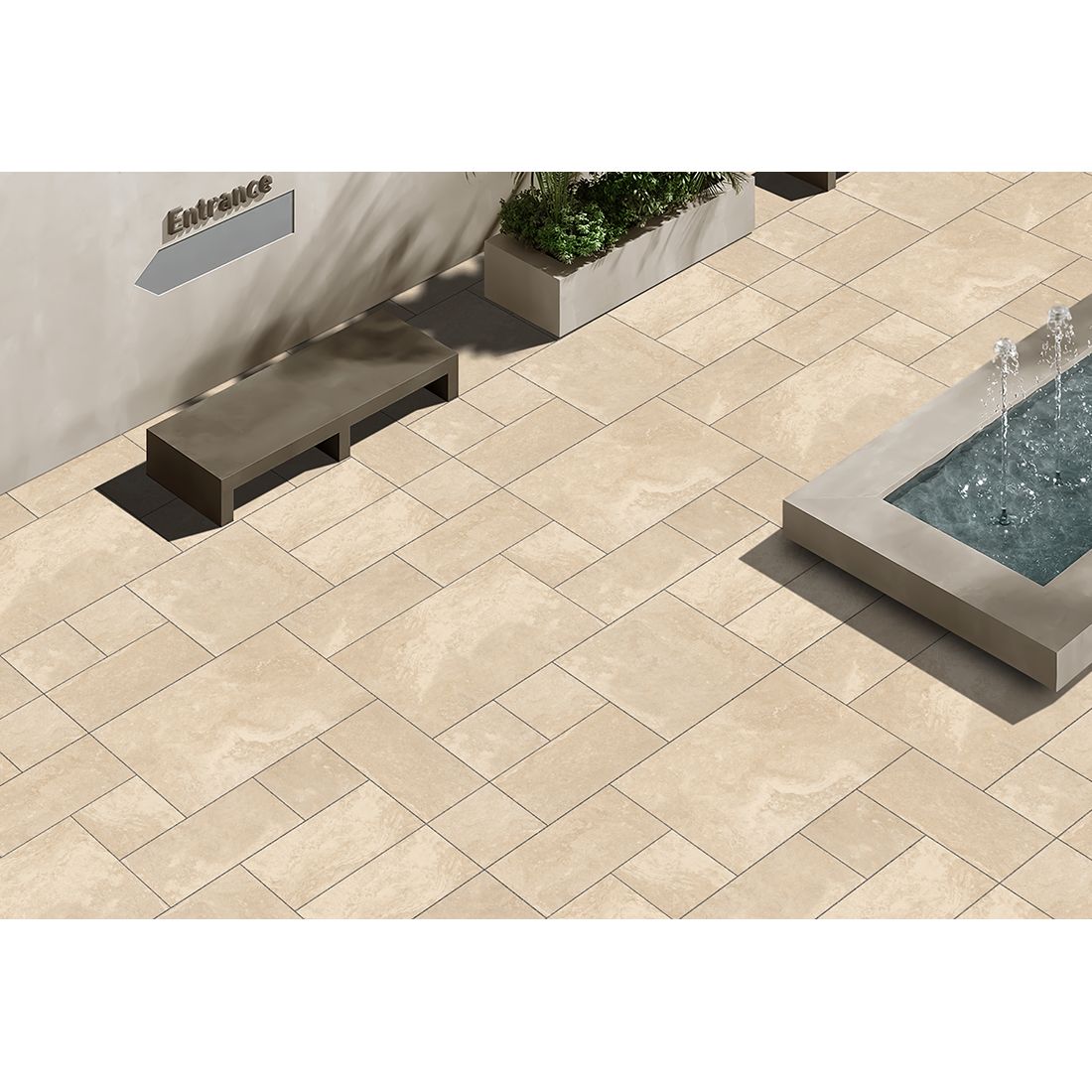 Opec 60x90x2 Ivory Matt R11