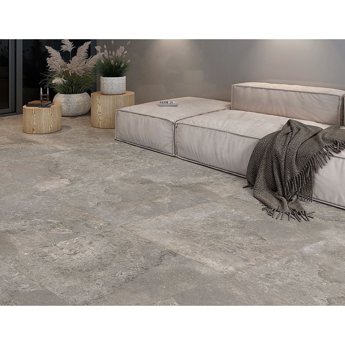 Oregon 60×60 Silver Matt R10
