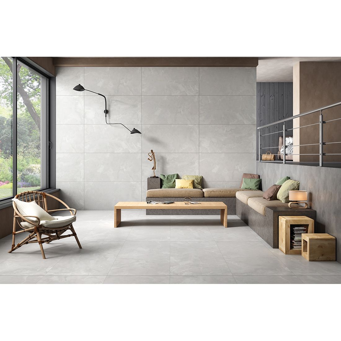 Plush Onyx 60×120 Bianco Polished