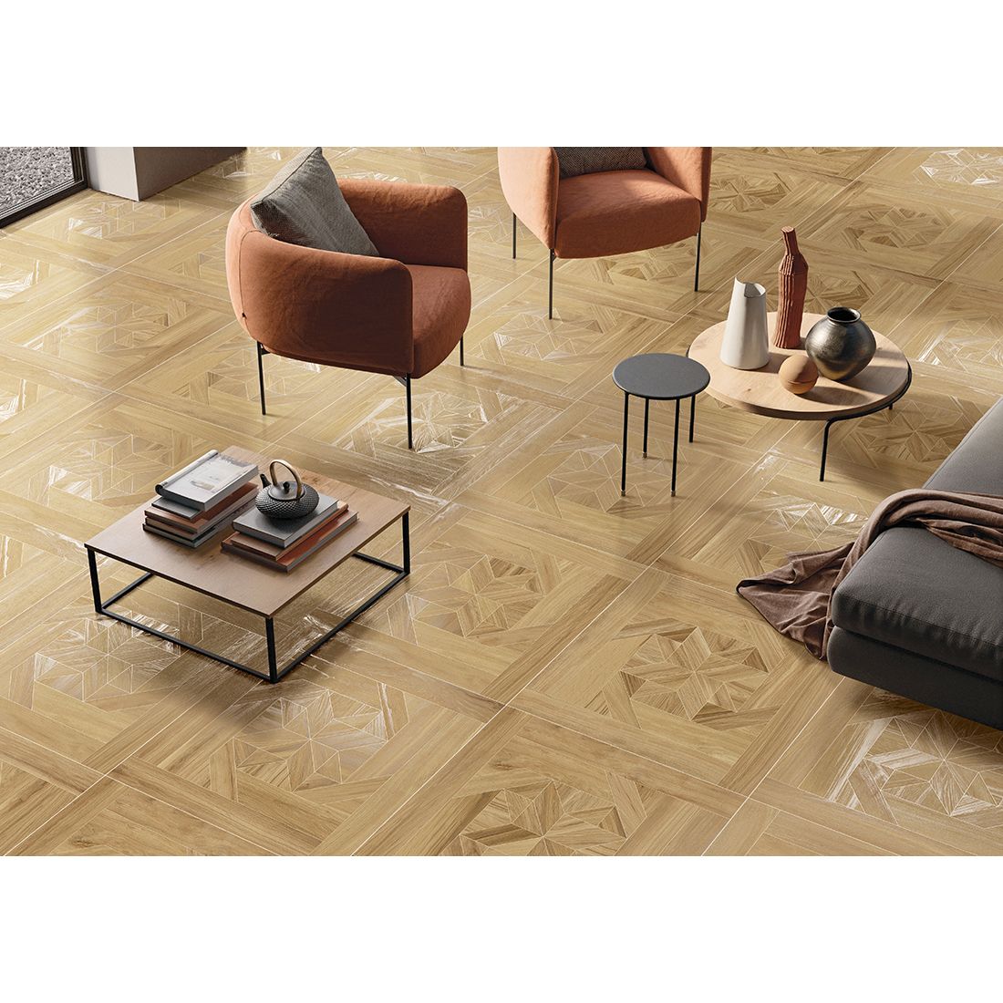 Quadrant 60×60 Camel Matt