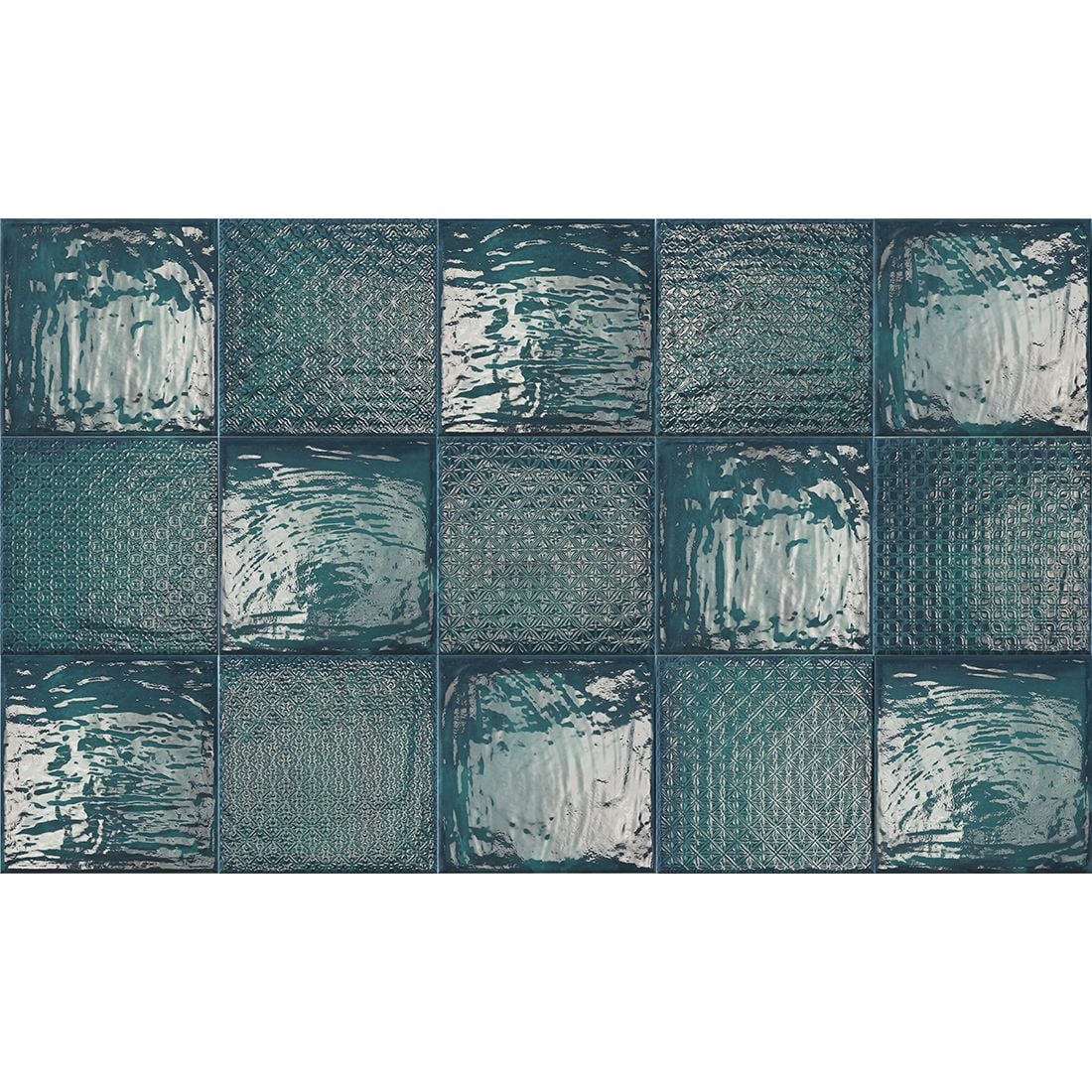 Rain Dec 22.3×22.3 Aquamarine Polished