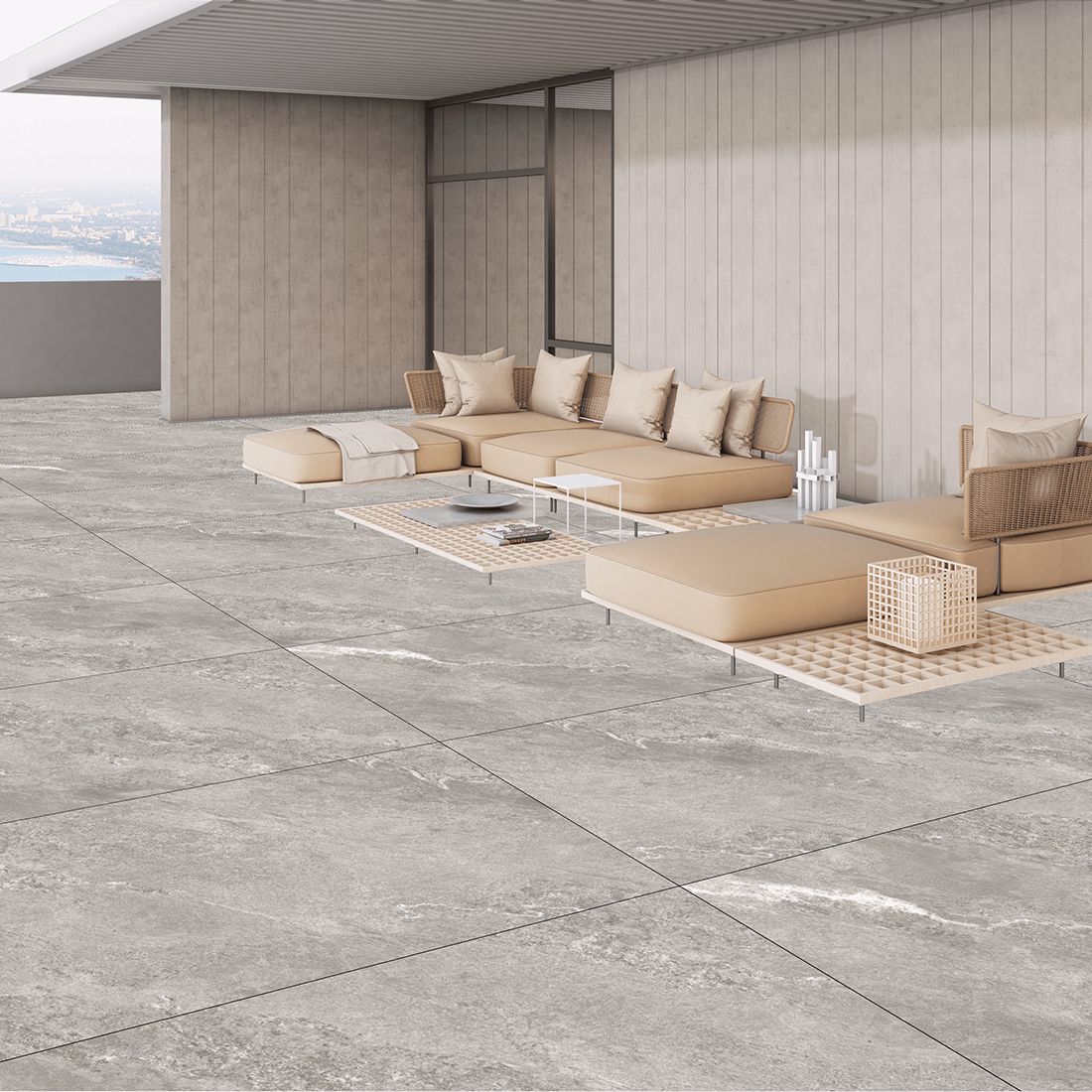 Rock 60×120 Grey Matt R10