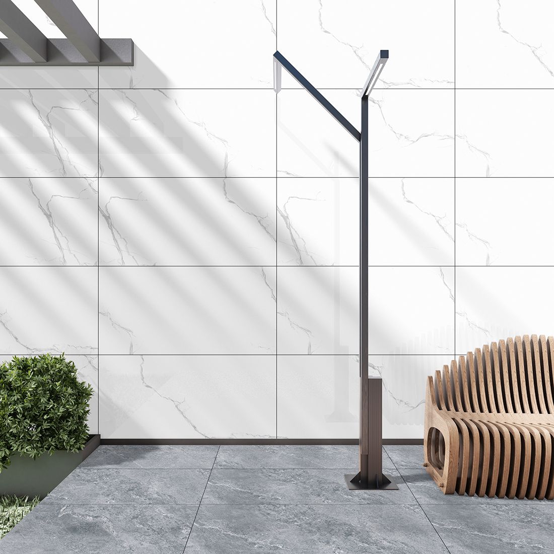 Rock 60x90x2 Grey Matt R11