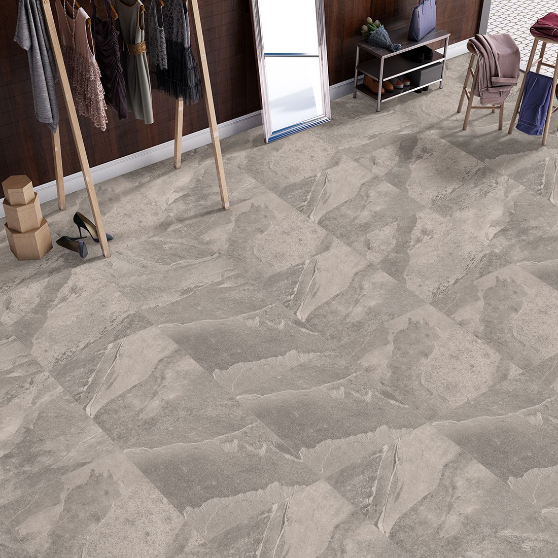 Spirit 60×60 Grey Matt R10