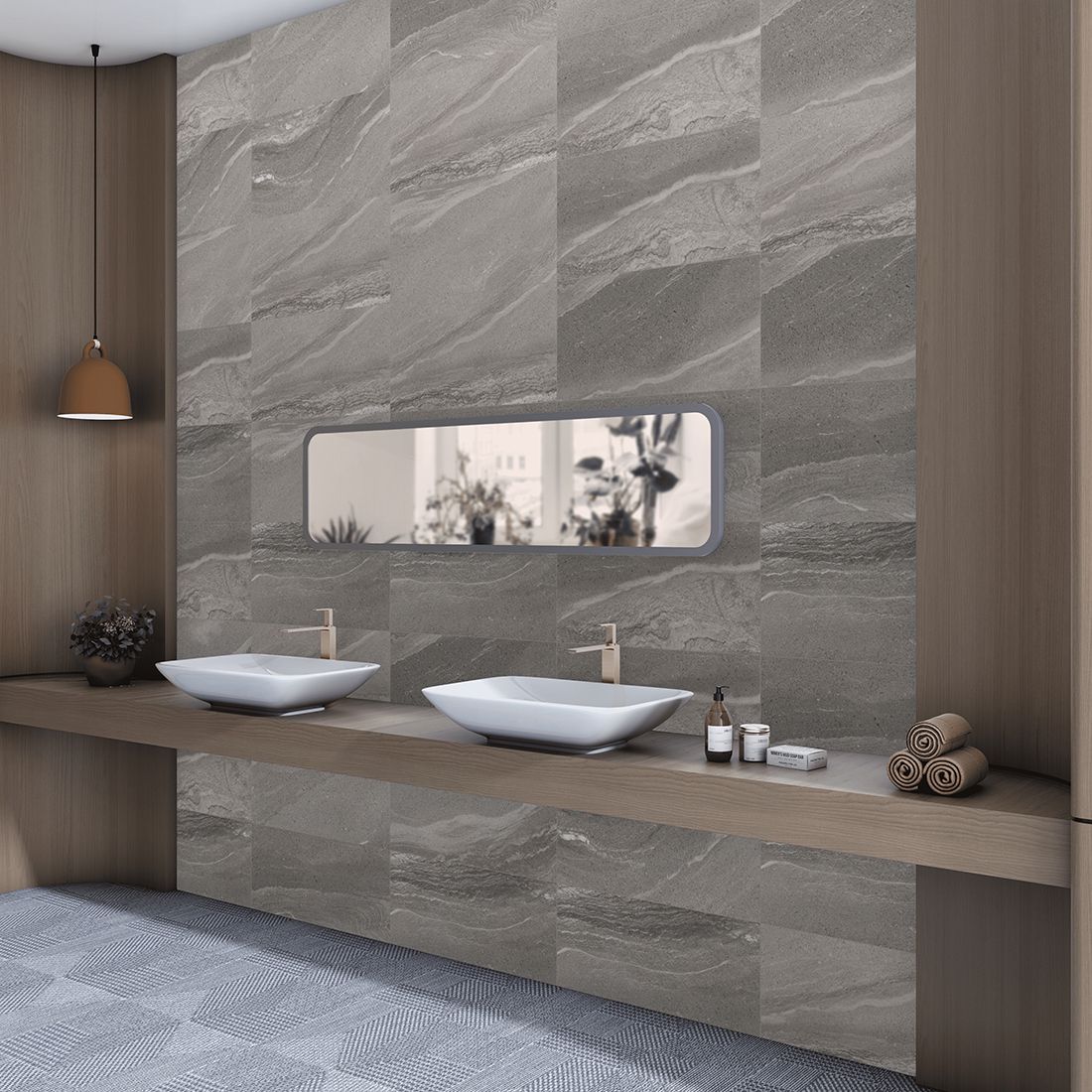Stone 30×60 Grey Matt R10