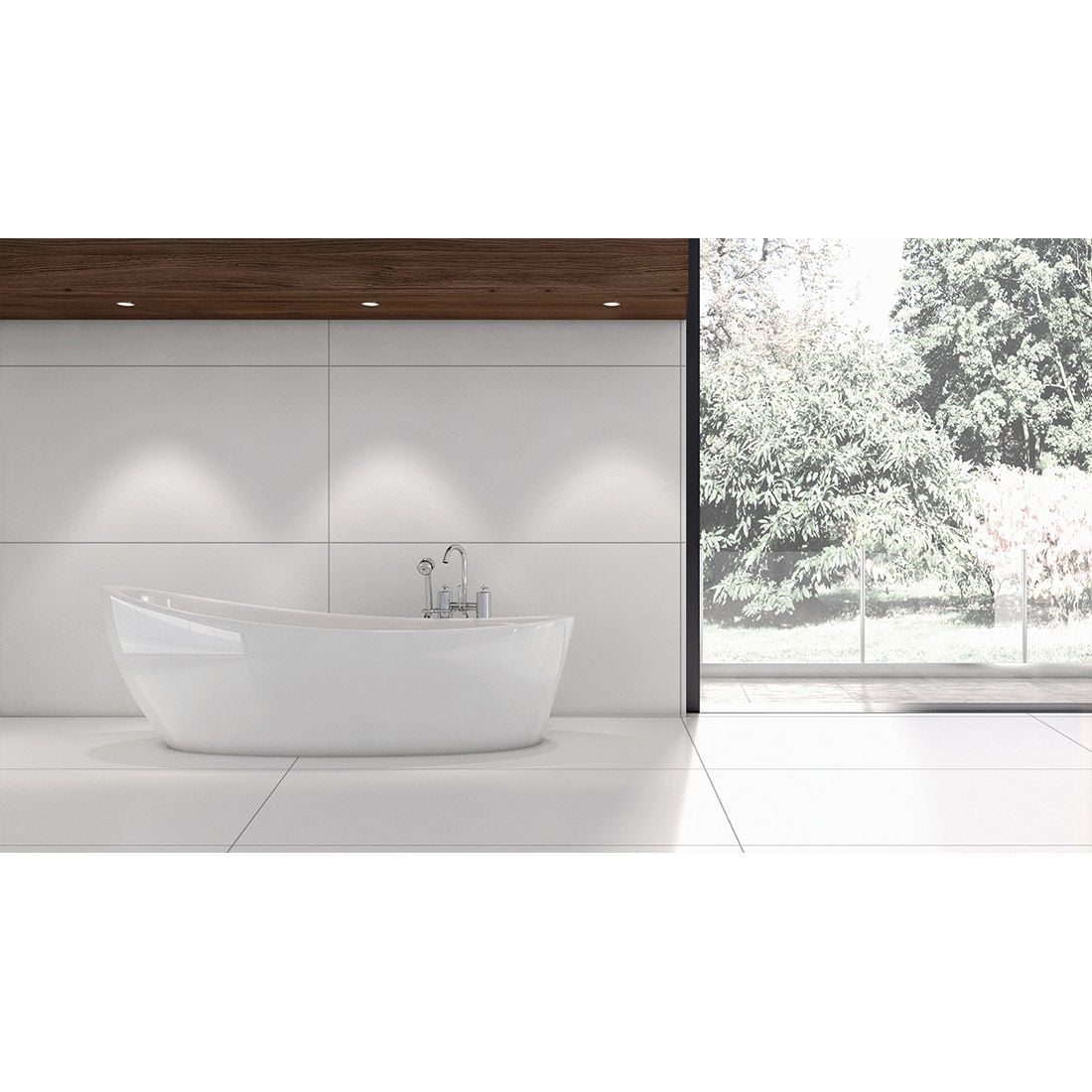 Super White 60×120 White Polished