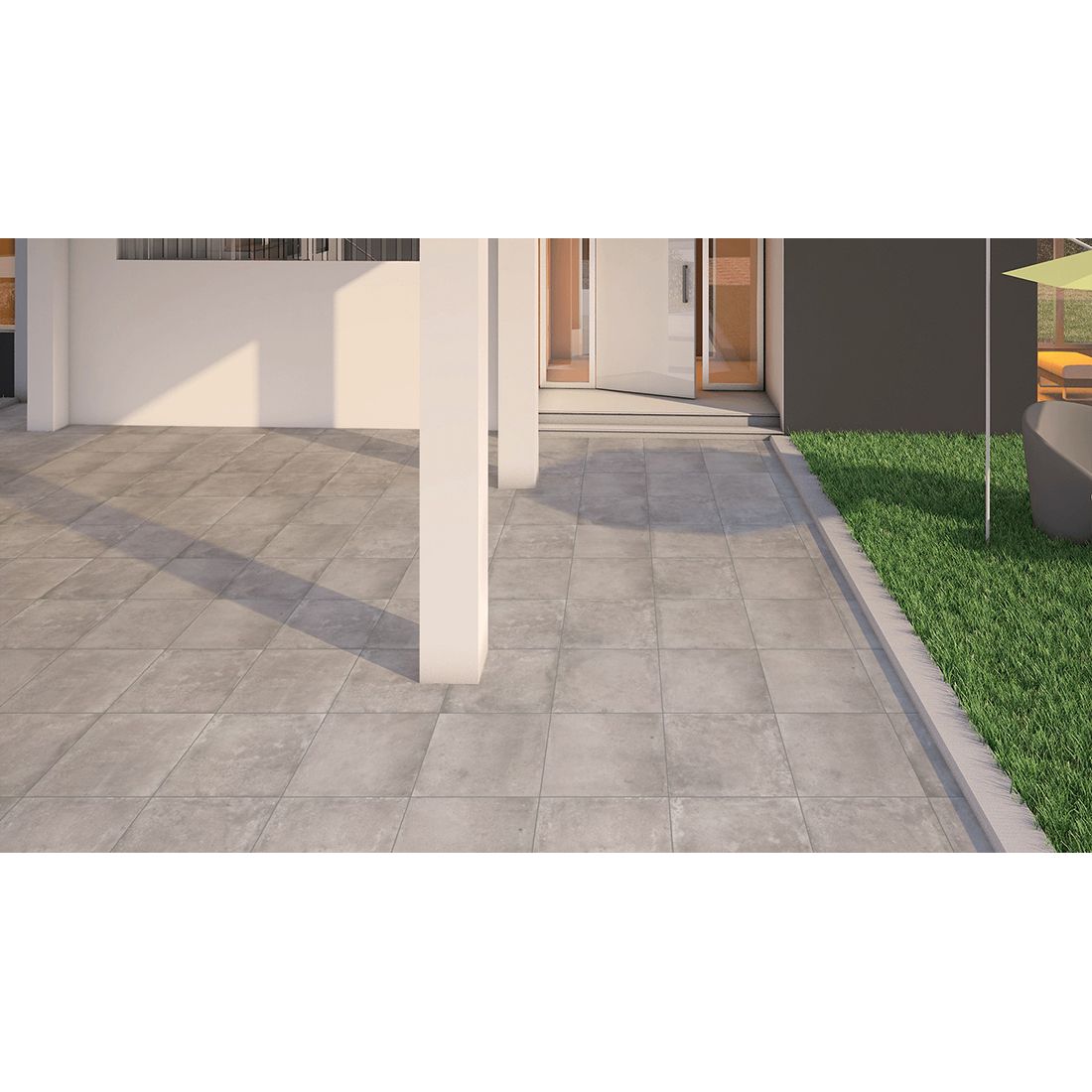 Terracotta 45×45 Grey Matt R11
