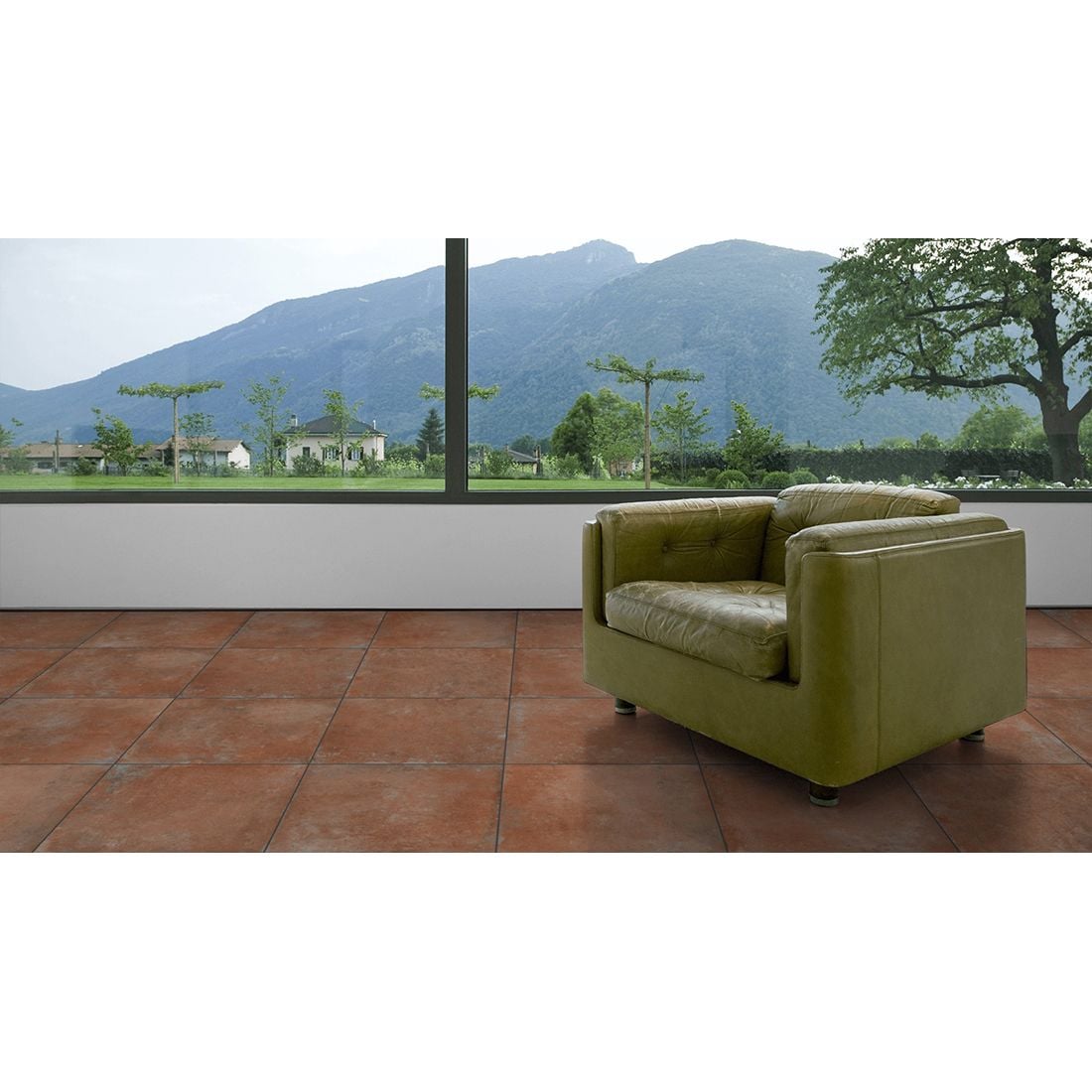 Terracotta 45×45 Red Matt R11