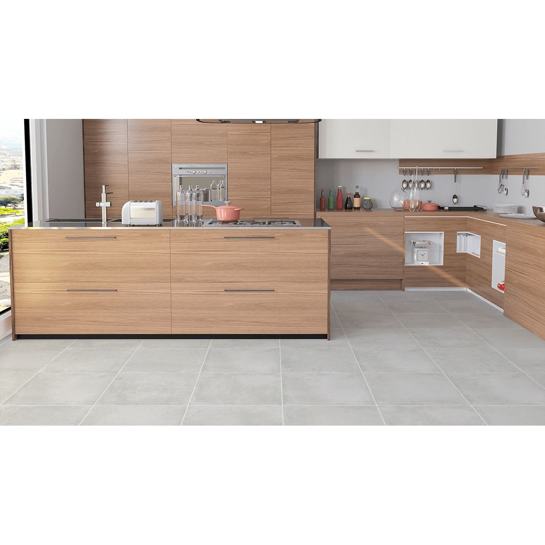 Terracotta 45×45 White Matt R11