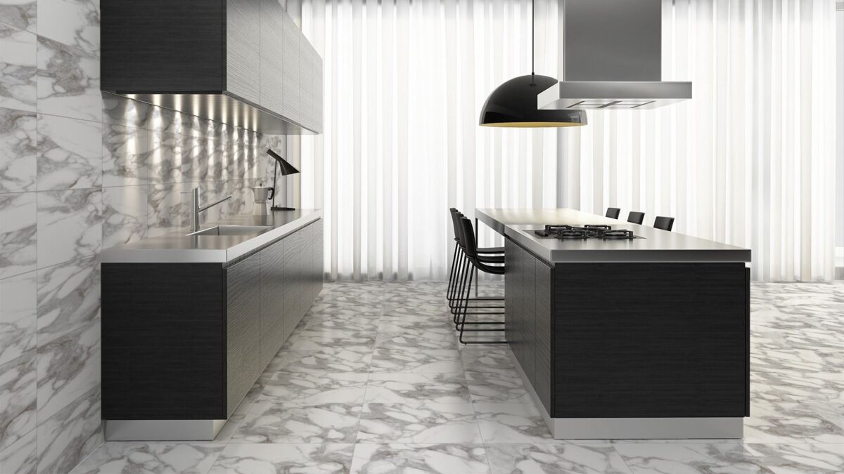 Tivoli Marble Effect 30×60 White Polished