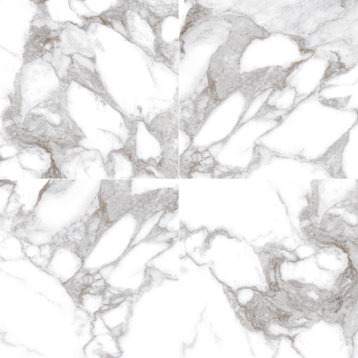 Tivoli Marble Effect 60×60 White Polished