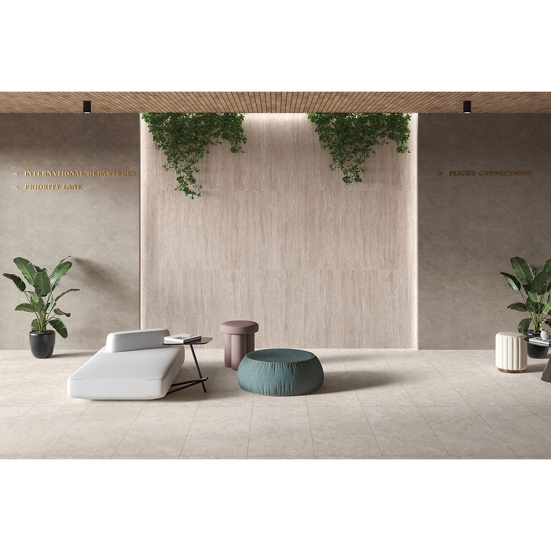 Travertine Rock 60×60 Camel Matt R10