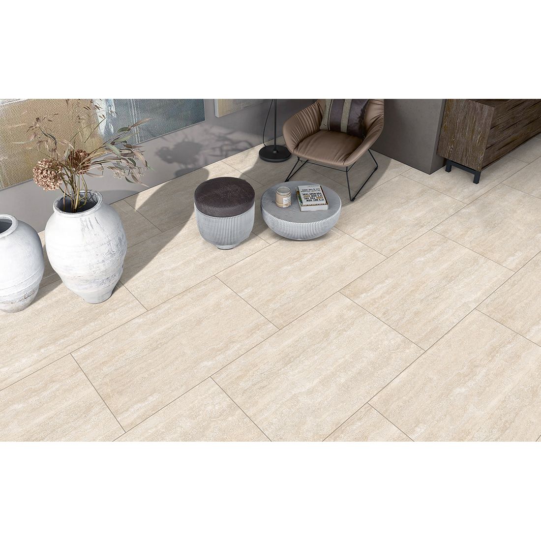 Vein Cut 60x90x2 Ivory Matt R11