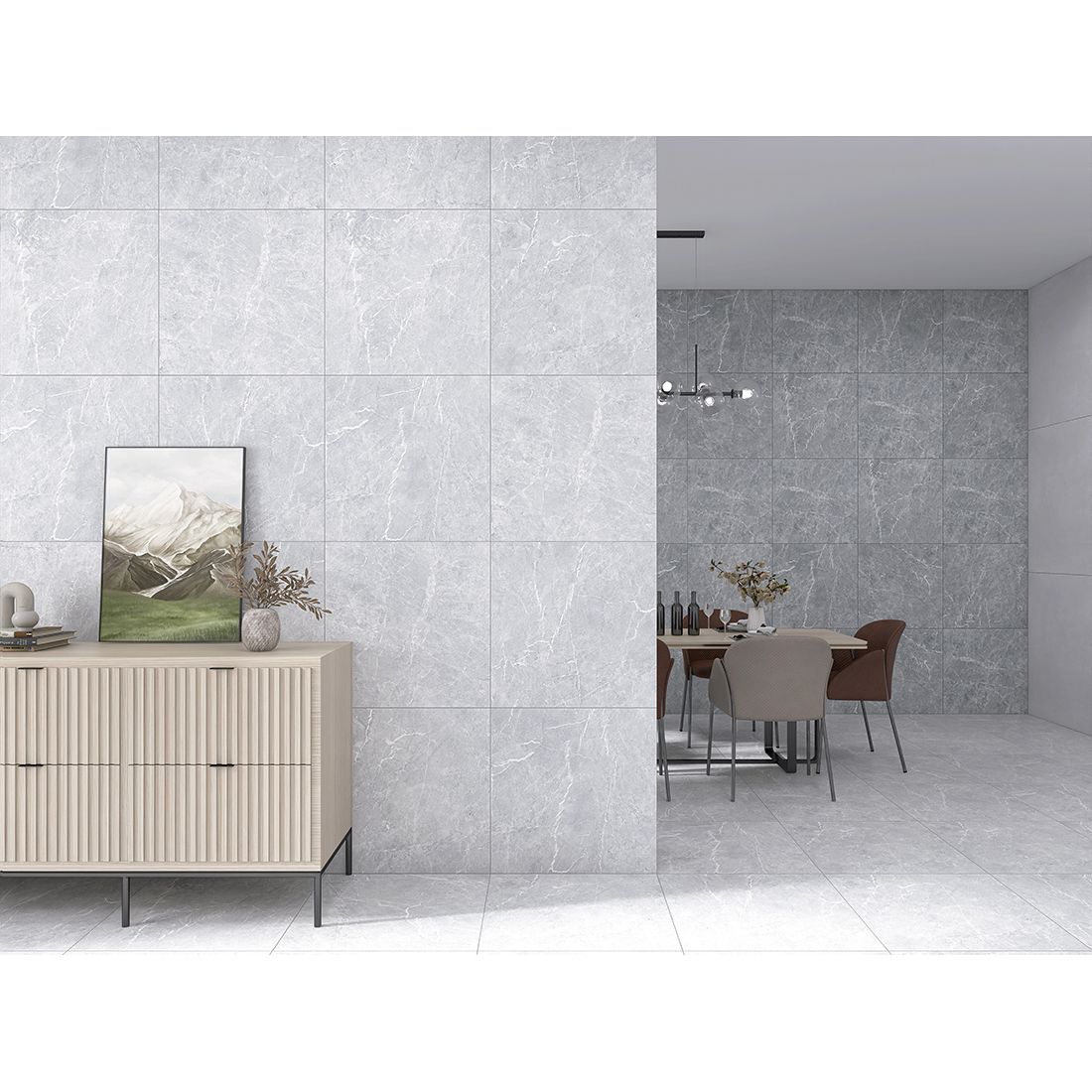 Vienna 59.5×59.5 Light Grey Matt R9