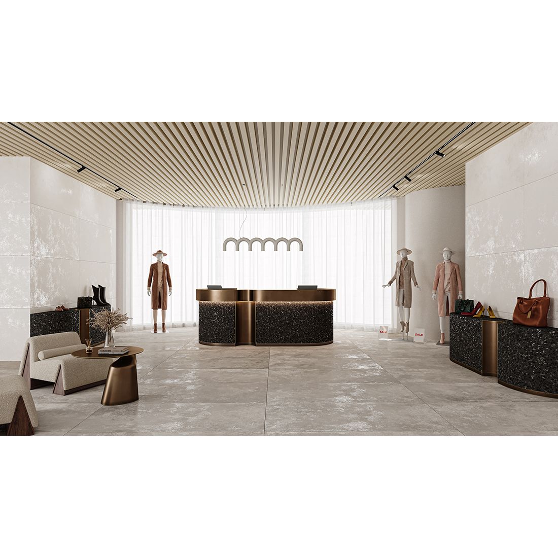 Vision 30×60 Bianco Matt Carving R10